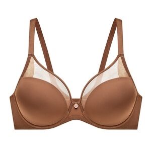 38G Mesh Contour FlexWire Plunge Bra Understance NWT